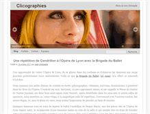 Tablet Screenshot of clicographe.com